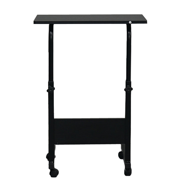 [Old code:95215897]Removable P2 15MM Chipboard & Steel Side Table with Baffle Black