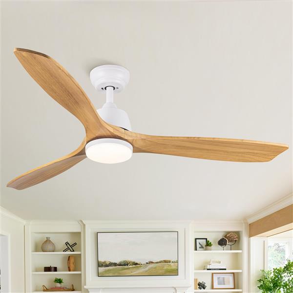 52 In.Intergrated LED Ceiling Fan Lighting with Remote Control