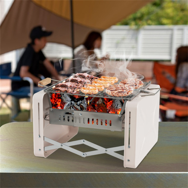 Outdoor BBQ Grill Beige