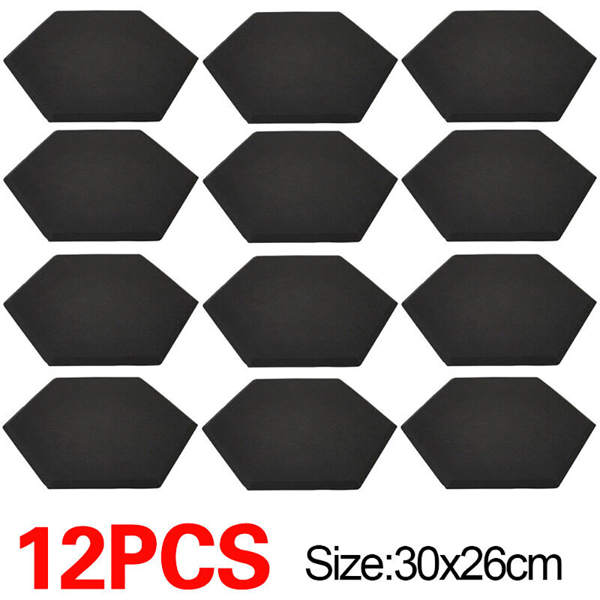 Hexagonal Self-adhesive Acoustic Panel Sound Absorbing Wall Panel Soundproof UK