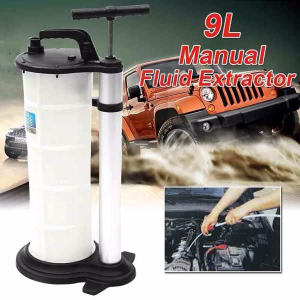 9L Manual Waste Oil Fluid Extractor Pump Suction Vacuum Fuel Car Boat Motorcycle