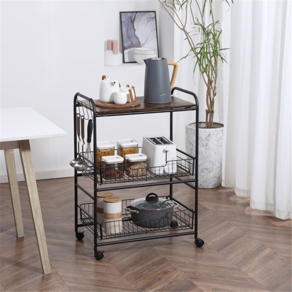 Rolling Cart/Kitchen Cart   ( Amazon Shipping)（Prohibited by WalMart）