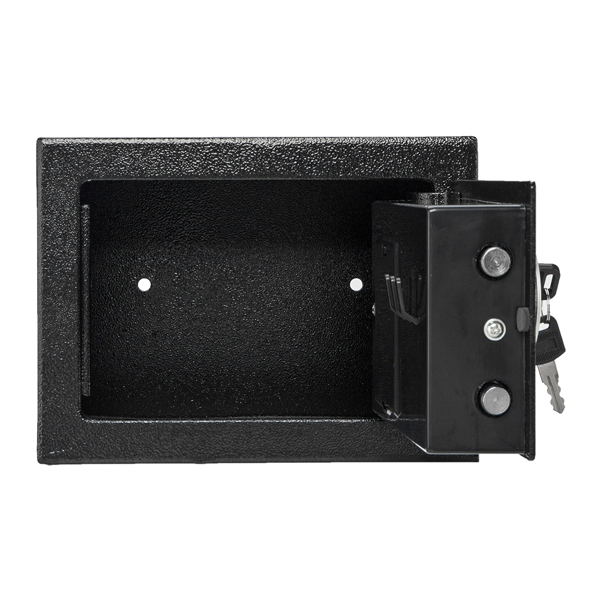 17E Home Use Upgraded Electronic Password Steel Plate Safe Box Black 