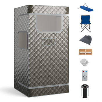 Portable sauna tent room