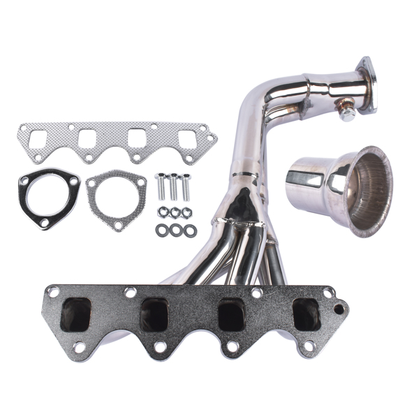 Stainless Steel Exhaust Header for Samurai Sidekick Geo Tracker 8-Valve 1986-96