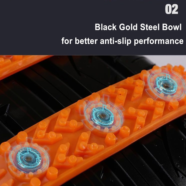 8X Snow Tire Chain for Car Truck SUV Anti-Skid Winter Emergency Muddy Driving