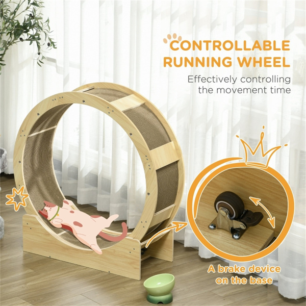 Cat Running Wheel /Cat Scratching Board 