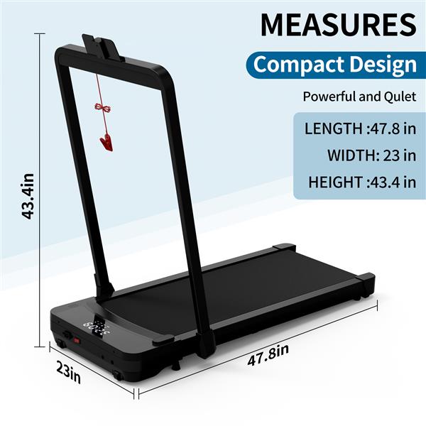 Treadmill home model small silent foldable electric walking climbing indoor gym special