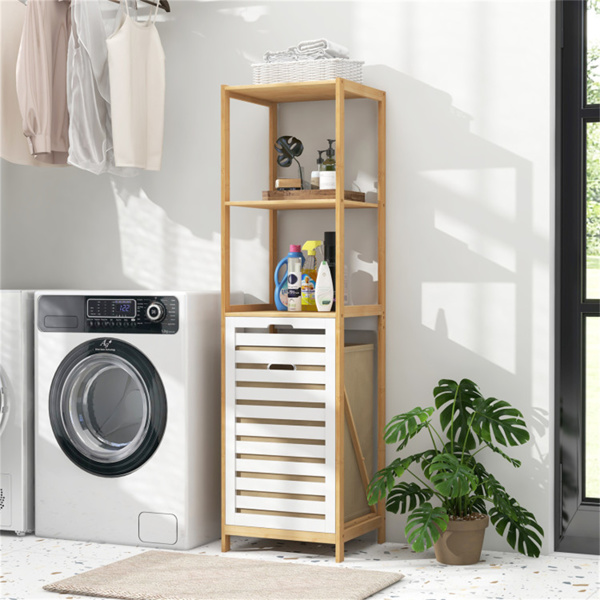 Bathroom storage rack