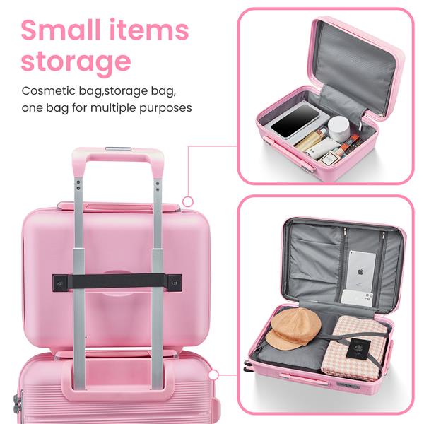 Luggage Sets 4 Piece(14/20/24/28) PP Lightweight & Durable Expandable suitcase