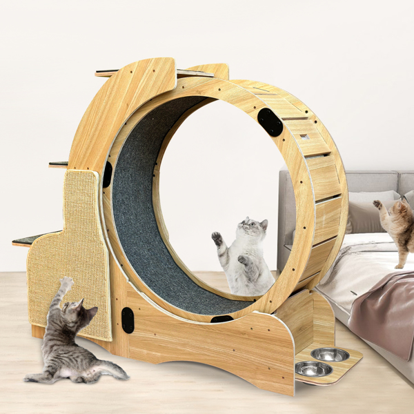 Cat Running Wheel /Cat Scratching Board 