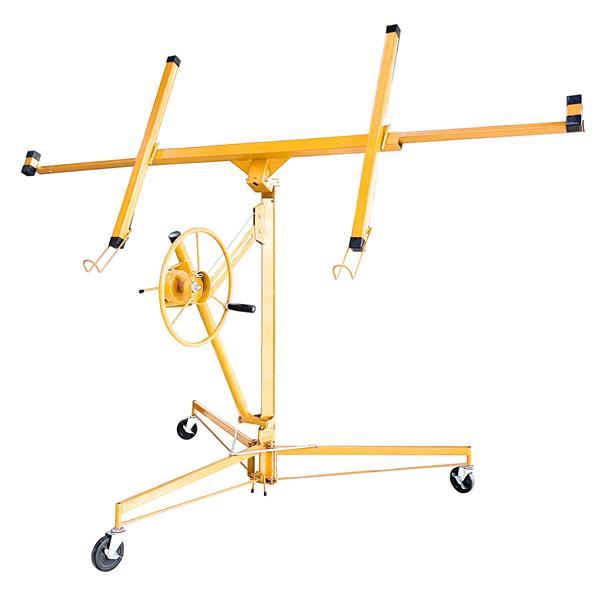 Drywall Panel Lifter Drywall Panel hoist Panel Hoist Jack Lifter 11ft yellow color