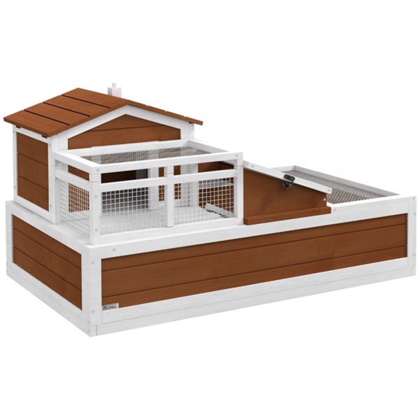 Wooden Rabbit Cage ( Amazon Shipping)（Prohibited by WalMart）