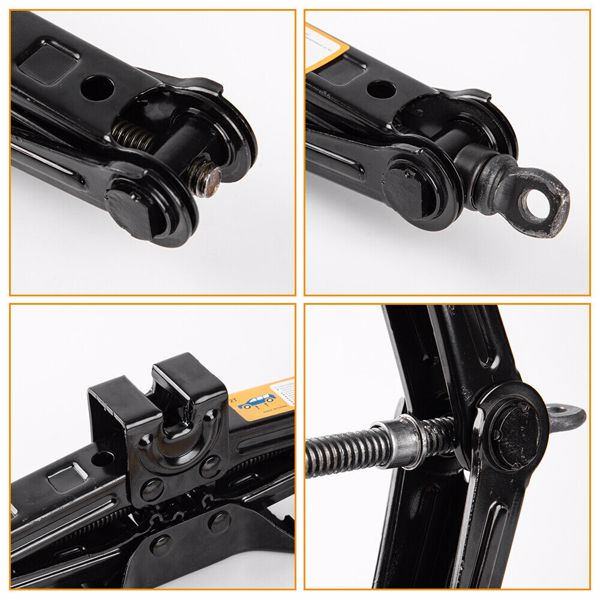 2.5T Scissor Jack + Extendable Wheel Wrench Brace Socket Car Van Tire Hand Tool