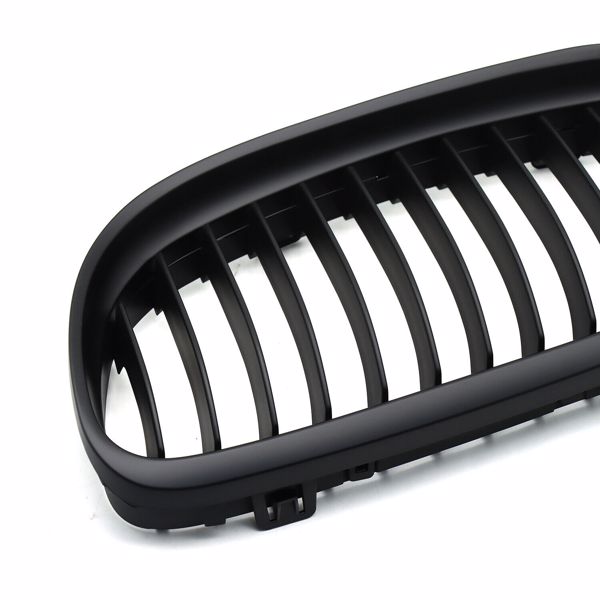 Matte Black Front Kidney Grill Grille For BMW E90 E91 328i 335i 4-Door 2009-2011