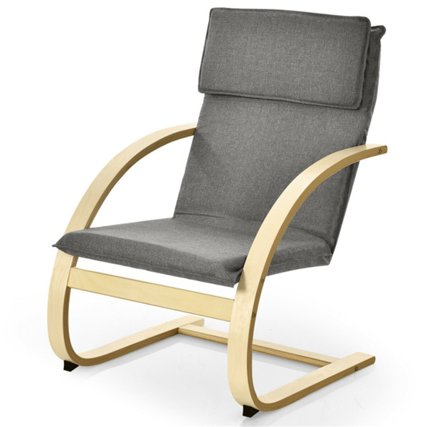 Modern leisure chair gray