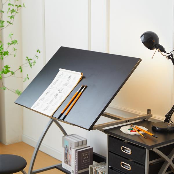 drafting table sliver with stool