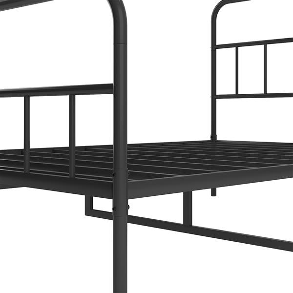 Metal Platform Bed frame with Headboard, Sturdy Metal Frame, No Box Spring Needed(Full)