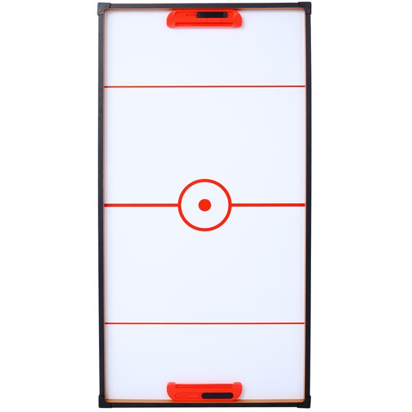 5-in-1 Multi-Game Table - Billiards, Push Hockey, Foosball, Ping Pong, and Basketball  brown /blue