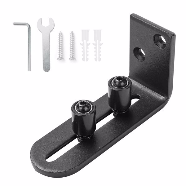 Sliding Rail Barn Door Hardware Steel Roller Closet Track System Home Kit UK