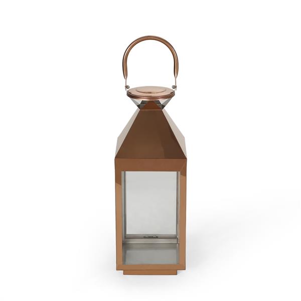 15.5'' H Stainless Steel Tabletop Lantern