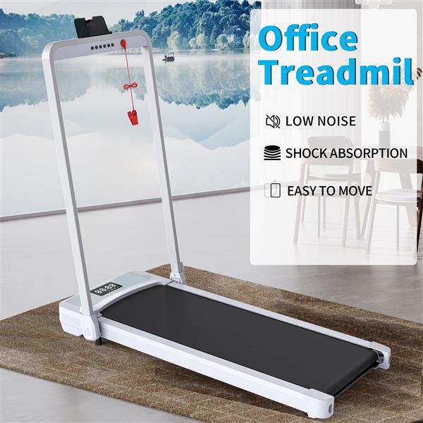 Treadmill home office use together, the sound is small, you can fold the indoor fitness equipment, mini walking, running in one piece