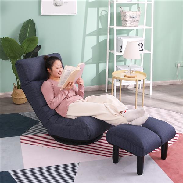 floor chair single sofa reclining chair Japanese chair lazy sofa tatami balcony reclining chair leisure sofa adjustable chair