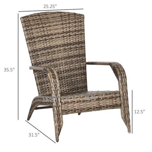 Rattan  Chair/ Garden chair  -Pink ( Amazon Shipping)（Prohibited by WalMart）