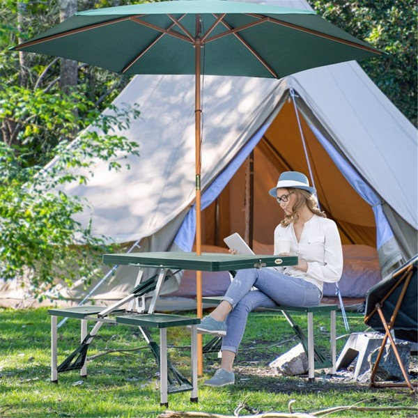 Portable Camping Table and Chairs /  Dining Table ( Amazon Shipping)（Prohibited by WalMart）