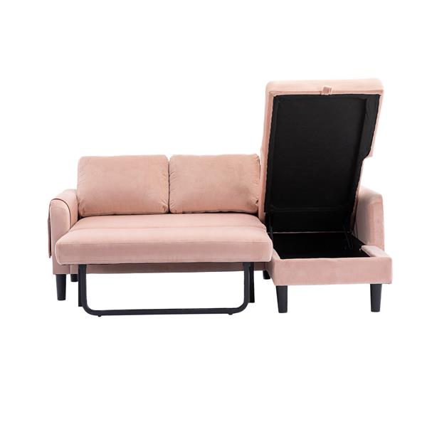 Sectional Sofa Reversible Sectional Sleeper Sectional Sofa with Storage Chaise