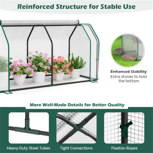   Outdoor mini greenhouse 