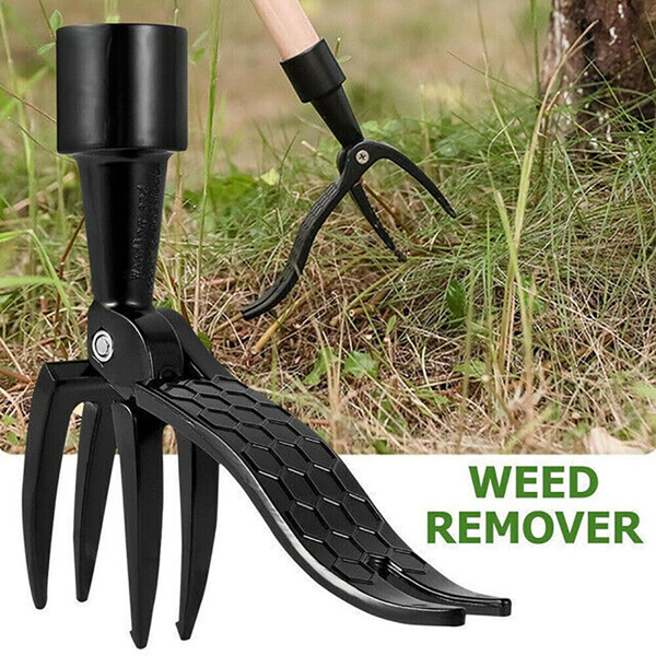 Foot-operated Weeder Outdoor Stand Up Weed Puller Claw Weeder Root  Remover Tool