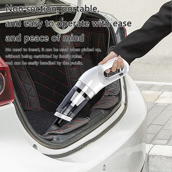 Car Vacuum Cleaner, Car Wireless Charging, Car Interior, Small Household, Dedicated, High-power, Strong Handheld, High Suction Power