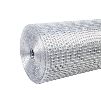 Hardware Cloth 1/2 inch 48in x 100ft 19 Gauge, Hot-dip Galvanized After Welding Chicken Wire Fence Roll Garden Plant Welded Metal Wire Fencing Roll, Rabbit Cages Snake Fence