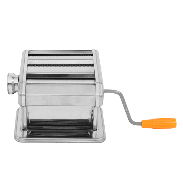 Dual-blade Multifunctional Manual Hand-cranking Operation Stainless Steel Noodle Making Machine Silv