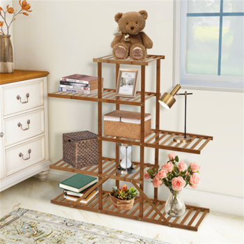 Bamboo Plant Stand 