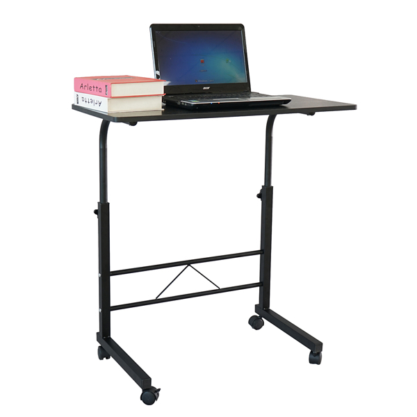 Removable P2 15MM Chipboard & Steel Side Table Black