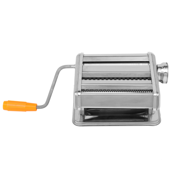 Dual-blade Multifunctional Manual Hand-cranking Operation Stainless Steel Noodle Making Machine Silv