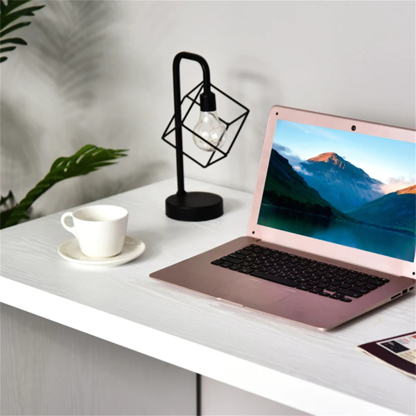 Office desk  with display stand white