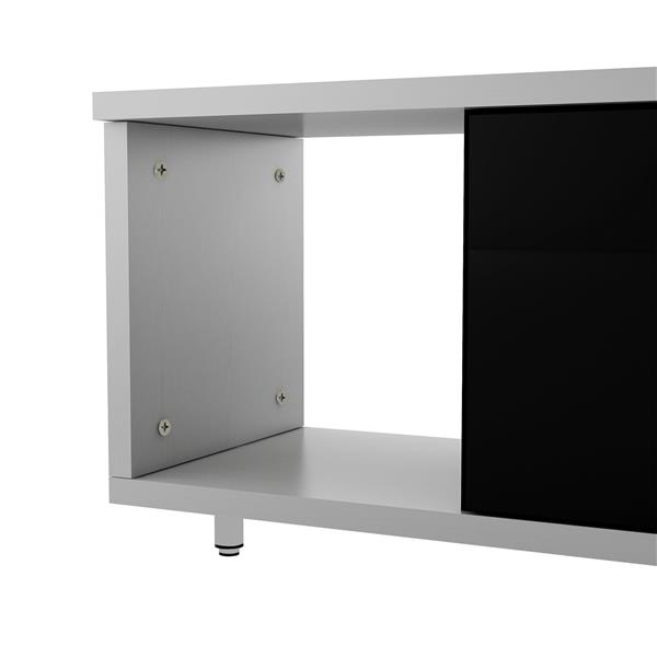 Modern ,Stylish TV Stand  TV Cabinet for 80+inch TV, Black