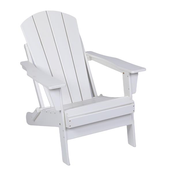 Folding Adirondack Chair, Relaxing Stackable Arm Rest Ernomic HDPE All-Weather Adirondack Chair