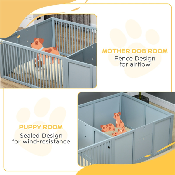 Dog Whelping Box/Dog house/Pet Playpen