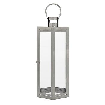 23\\"H STAINLESS STEEL LANTERN