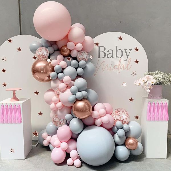 Balloons Arch Kit Garland Birthday Wedding Party Baby Shower Decor Confetti