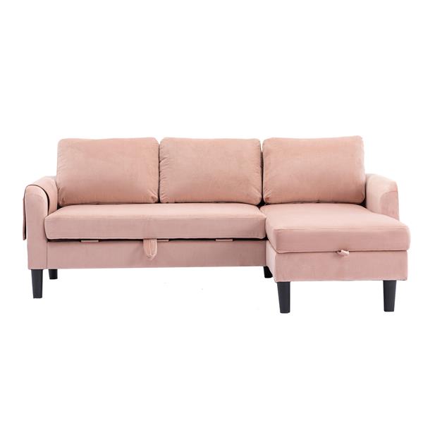 Sectional Sofa Reversible Sectional Sleeper Sectional Sofa with Storage Chaise