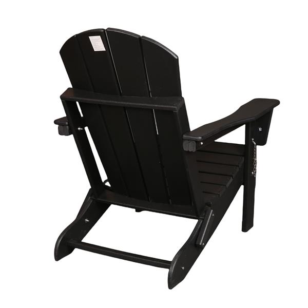 Folding Adirondack Chair, Relaxing Stackable Arm Rest Ernomic HDPE All-Weather Adirondack Chair