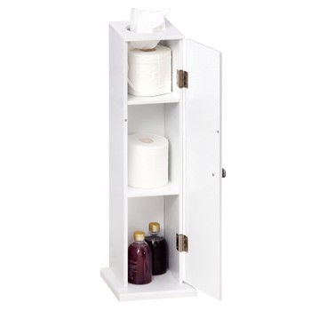 Paper Cabinet/ Side Table/ Bathroom Corner Cabinet   ( Amazon Shipping)（Prohibited by WalMart）