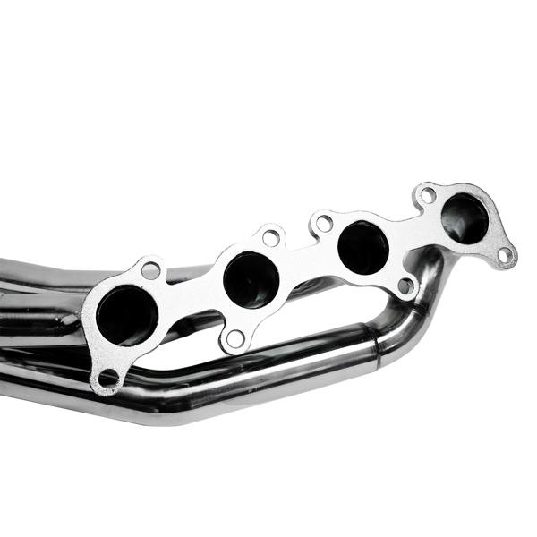 Stainless Steel Exhaust Header Set Polished for 2011-2016 Mustang GT 5.0L/V8