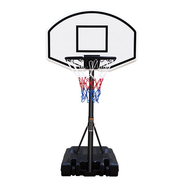 Poolside Basketball Hoop Portable Swimming Pool Basketball System Height Adjustable 3.1ft-4.7ft with 36" Backboard for Indoor Outdoor Use Blue