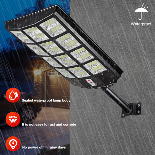 Commercial Solar Street Light LED IP67 Dusk-Dawn Road Lamp